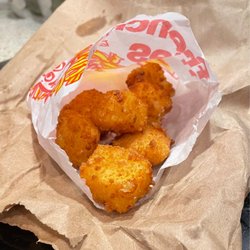 Bills Drive-In - Cheese curds..well, after I hate half on the drive home.