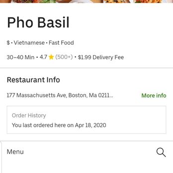 Pho Basil - The Pho Basil restaurant I ordered from - Vietnamese Near Me - Boston, Massachusetts Pho Basil - The Pho Basil restaurant I ordered from - Vietnamese Near Me - Boston, Massachusetts