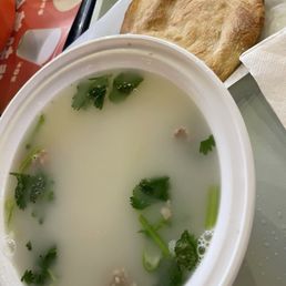Lamb Soup with Chinese Pancake