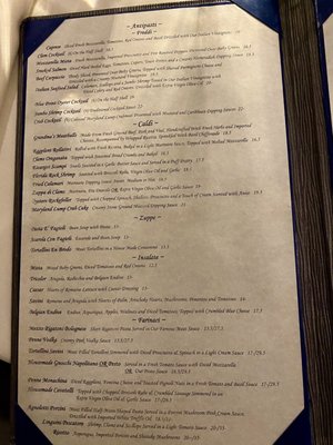 Menu photo 1 Savini Restaurant Allendale, NJ