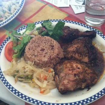 The Islands - Large jerk chicken entree - Caribbean Near Me - Brooklyn, New York The Islands - Large jerk chicken entree - Caribbean Near Me - Brooklyn, New York