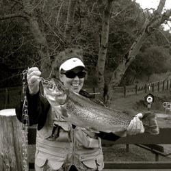5.8 lb, 26in Rainbow Trout - CHICKS ROCK!