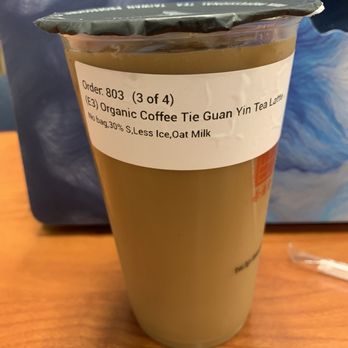 TP Tea - This was small but mighty. Loved the combination of coffee and Tie Guan Yin Tea - Bubble Tea Near Me - Cupertino, California TP Tea - This was small but mighty. Loved the combination of coffee and Tie Guan Yin Tea - Bubble Tea Near Me - Cupertino, California