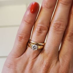 Pellegrini Jewelers - Resized wedding band fits perfectly now!