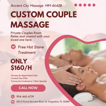 Ancient City Massage - Massage Therapy Near Me - St Augustine, Florida Ancient City Massage - Massage Therapy Near Me - St Augustine, Florida
