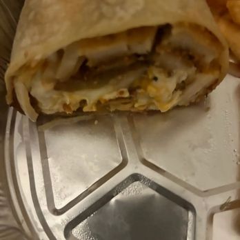 Tepe's Kitchen - Two Boys Sandwich in a wrap missing the avocado it was supposed to come in it. - Mexican Near Me - White Plains, New York Tepe's Kitchen - Two Boys Sandwich in a wrap missing the avocado it was supposed to come in it. - Mexican Near Me - White Plains, New York