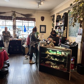 The Green Man Store - Inside at the counter filled with jewelry. - Supernatural Readings Near Me - Burbank, California The Green Man Store - Inside at the counter filled with jewelry. - Supernatural Readings Near Me - Burbank, California