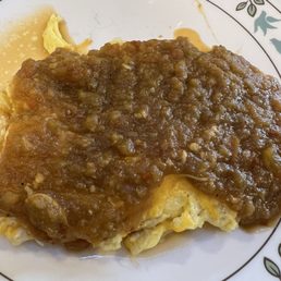 Scramble without olives, hash browns or tortilla. Scramble without olives, hash browns or tortilla.