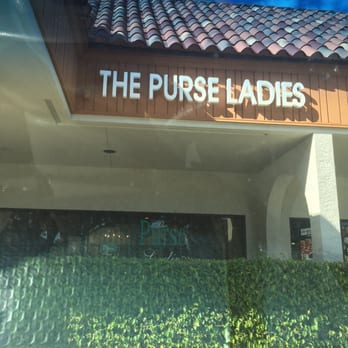 The Purse Ladies - The store front, cute sitting area out front. - Accessories Near Me - Boca Raton, Florida