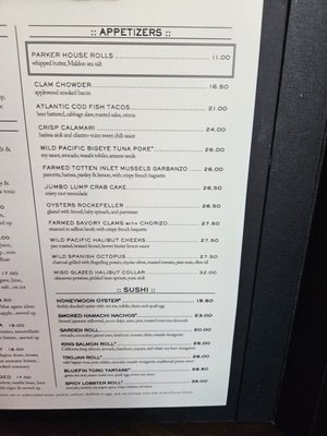 Menu photo 4 Water Grill - Denver Denver, CO Menu photo 4 Water Grill - Denver Denver, CO
