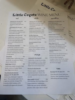 Menu photo 6 Little Coyote Long Beach, CA