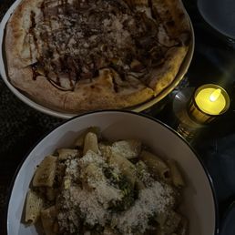 Rigatoni Bolognese Bianca