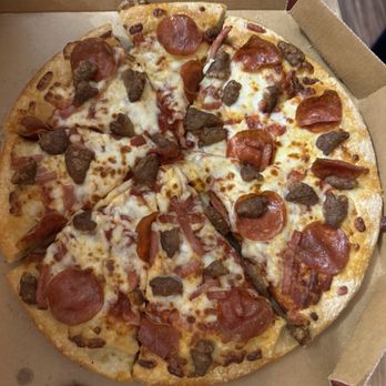 Pizza Hut - pieces pushed together - Pizza Near Me - Lampasas, Texas