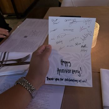 CUCINA Enoteca - Sweet card - Italian Near Me - Irvine, California