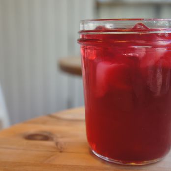 Rustique - White orchard and hibiscus iced tea ($3.50) - Desserts Near Me - Montreal, Quebec