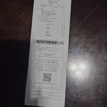 Panda Express - Receipt - Chinese Near Me - Houston, Texas Panda Express - Receipt - Chinese Near Me - Houston, Texas