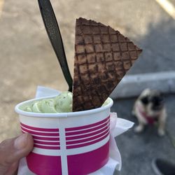Galata Turkish Ice Cream and Dessert - Pistachio ice cream