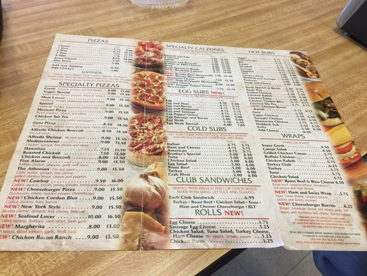 Menu photo 1 Brothers Pizza Chelmsford, MA Menu photo 1 Brothers Pizza Chelmsford, MA