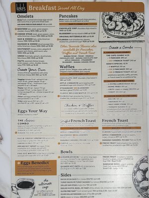 Menu photo 6 Keke's Breakfast Cafe Odessa, FL Menu photo 6 Keke's Breakfast Cafe Odessa, FL