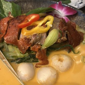 Bungalow on Rose - 5 spice roast duck and red curry - Thai Near Me - Danville, California Bungalow on Rose - 5 spice roast duck and red curry - Thai Near Me - Danville, California