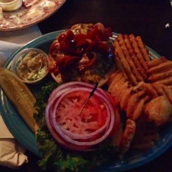 Copperfield's Kildare Pub - Bacon-cheddar BBQ burger. - American Near Me - Montgomery, New York