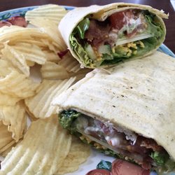 Bitzy's Kitchen - Loaded BLT wrap. Fresh and delicious!