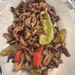 Cafe De Olla - 6/25 very well done steak fajitas