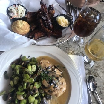 Cavalier Coastal Kitchen - Baby back ribs Chicken Marsala - American Near Me - San Simeon, California