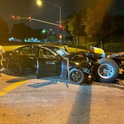 Nation Motor Club - Car & Semi truck collision