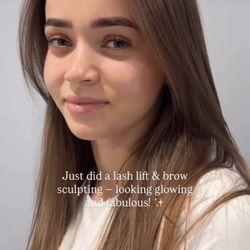Brow shaping and tint