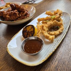 Bunch Of Grapes - Fried calamari