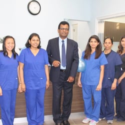 Markham McNicoll Urgent Care Centre - Director with the Staff at the 1st Anniversary day.