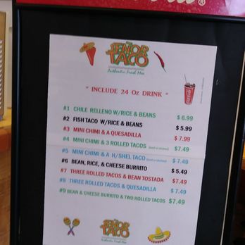 Senor Taco - The Daily Specials - Mexican Near Me - Litchfield Park, Arizona Senor Taco - The Daily Specials - Mexican Near Me - Litchfield Park, Arizona