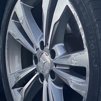Star Towing - Rim scratched and destroyed - Towing Near Me - San Diego, California Star Towing - Rim scratched and destroyed - Towing Near Me - San Diego, California