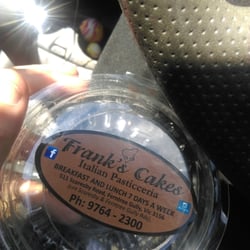 Frank's Cakes Italian Pasticceria - As you can see biscuts are gone.