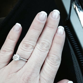 Coco Blue Spruce - My pretty french gel manicure done by Mary - Nail Salons Near Me - Philadelphia, Pennsylvania Coco Blue Spruce - My pretty french gel manicure done by Mary - Nail Salons Near Me - Philadelphia, Pennsylvania