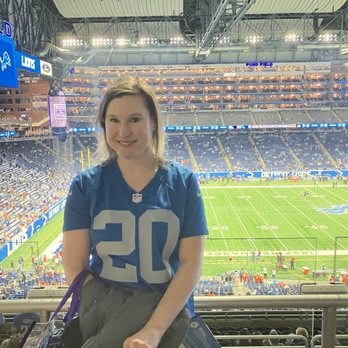 Ford Field - Me in my Barry Sanders jersey - Stadiums & Arenas Near Me - Detroit, Michigan Ford Field - Me in my Barry Sanders jersey - Stadiums & Arenas Near Me - Detroit, Michigan