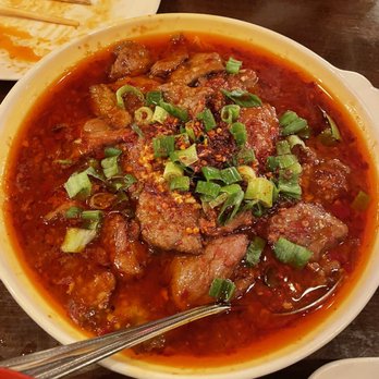 Han Dynasty - Hot sauce Beef (dinner entree portion) - Szechuan Near Me - Brooklyn, New York Han Dynasty - Hot sauce Beef (dinner entree portion) - Szechuan Near Me - Brooklyn, New York