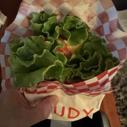 Lettuce cheese burger Lettuce cheese burger