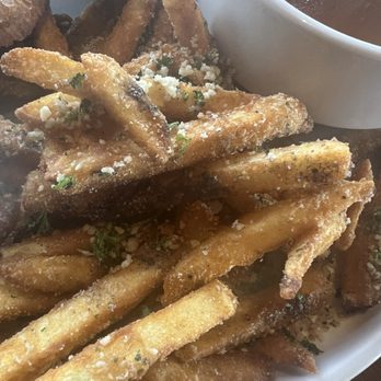 Bucket List Tavern - Truffle Fries (V) - Burgers Near Me - Castle Rock, Colorado Bucket List Tavern - Truffle Fries (V) - Burgers Near Me - Castle Rock, Colorado