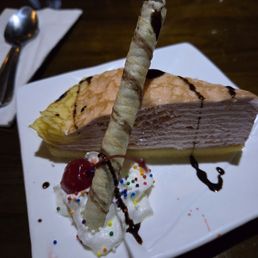 Strawberry crepe cake Strawberry crepe cake