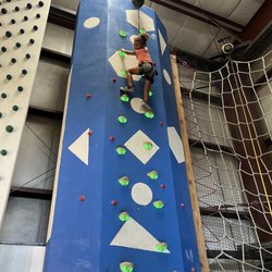 On the Edge Rock Climbing Gym - My little climber