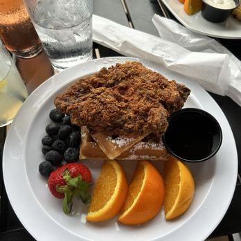 Toast - Chicken & Waffles - American Near Me - Sugar Land, Texas Toast - Chicken & Waffles - American Near Me - Sugar Land, Texas