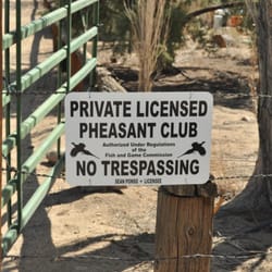 Lone Pine Pheasant Club