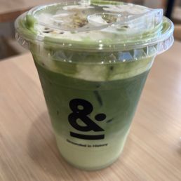 Pistachio Matcha Latte Pistachio Matcha Latte