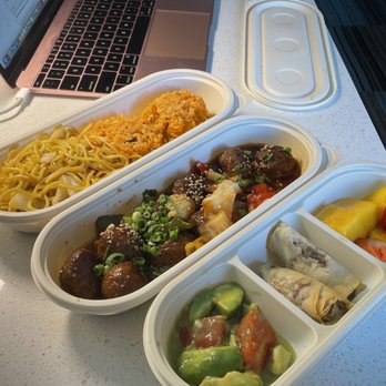 Bentoful - Kimchi fried rice, meatball, spring roll - Korean Near Me - Seattle, Washington Bentoful - Kimchi fried rice, meatball, spring roll - Korean Near Me - Seattle, Washington