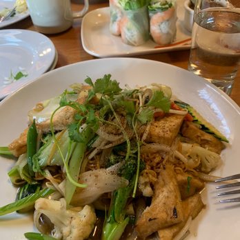 Tigon - Vegetarian stir fry egg noodle and shrimp spring roll - Vietnamese Near Me - El Cerrito, California Tigon - Vegetarian stir fry egg noodle and shrimp spring roll - Vietnamese Near Me - El Cerrito, California