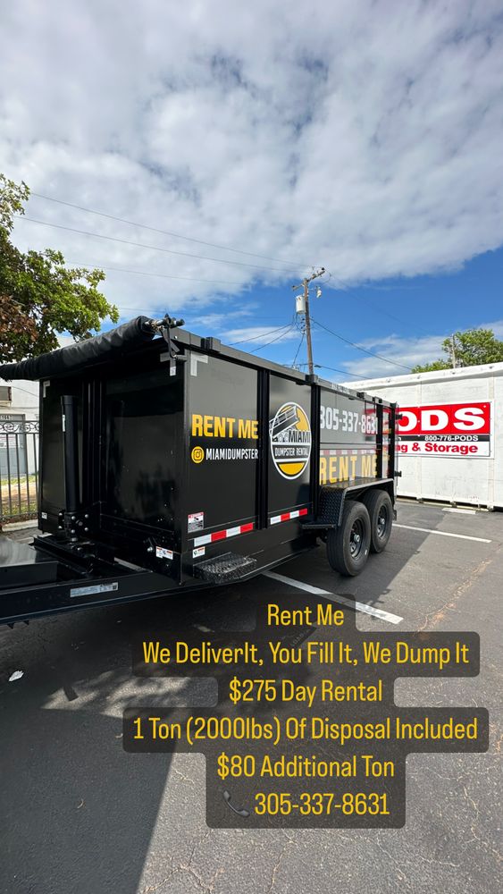 MIAMI DUMPSTER RENTAL Updated August 2024 Request a Quote 12 Photos Miami, Florida