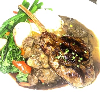 Seasons 52 - Yummy medium rare venison. - New American Near Me - Costa Mesa, California