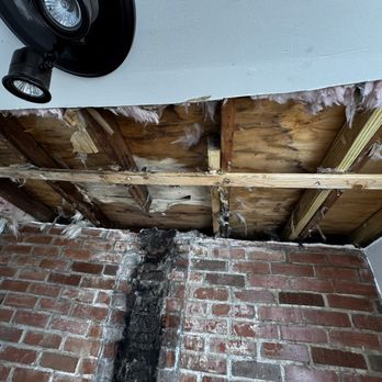Cpr roofing an construction - After cutting out the dry wall and removing the insulation, this is the damage - Roofing Near Me Cpr roofing an construction - After cutting out the dry wall and removing the insulation, this is the damage - Roofing Near Me